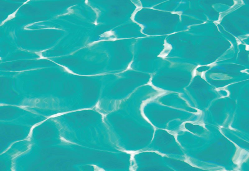 Eau' au de piscine verte